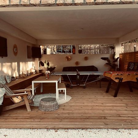 2P Au Coeur Des Montagnes Avec Piscine Chauffee Appartement Puget-Théniers Buitenkant foto